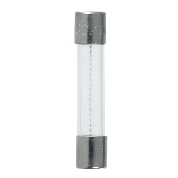 Eaton Bussmann Glass Fuse, AGC Series, Fast-Acting, 6A, 250V AC, 200A at 250V AC, 10kA at 125V AC BP/AGC-6-RP - main